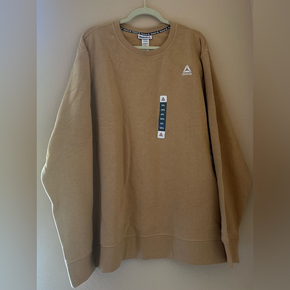 Reebok Classic Tan Fleece Crew
